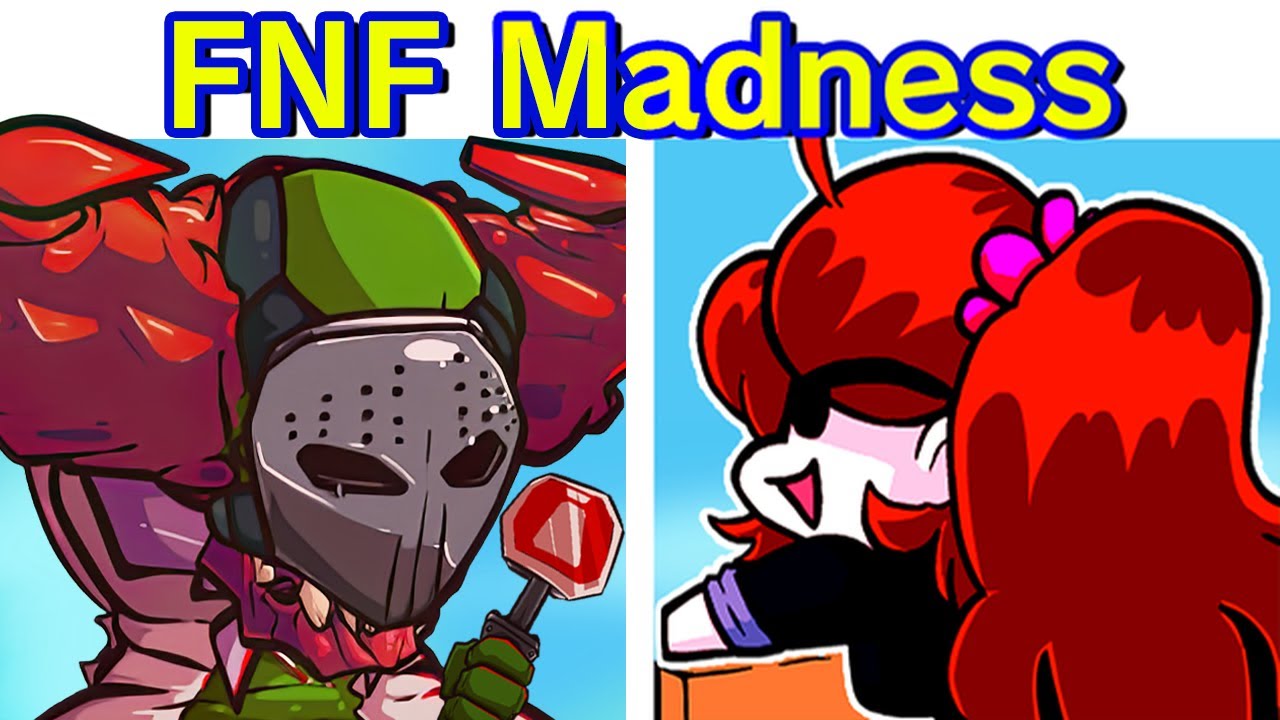 Friday Night Madness Combat Cancelled Build (FNF) (Agent GF/BF/Hank/Tricky)