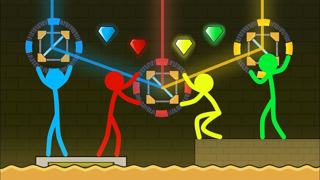 BEST COMPILATION, Stickman Animation - (Escape Part 51-60)