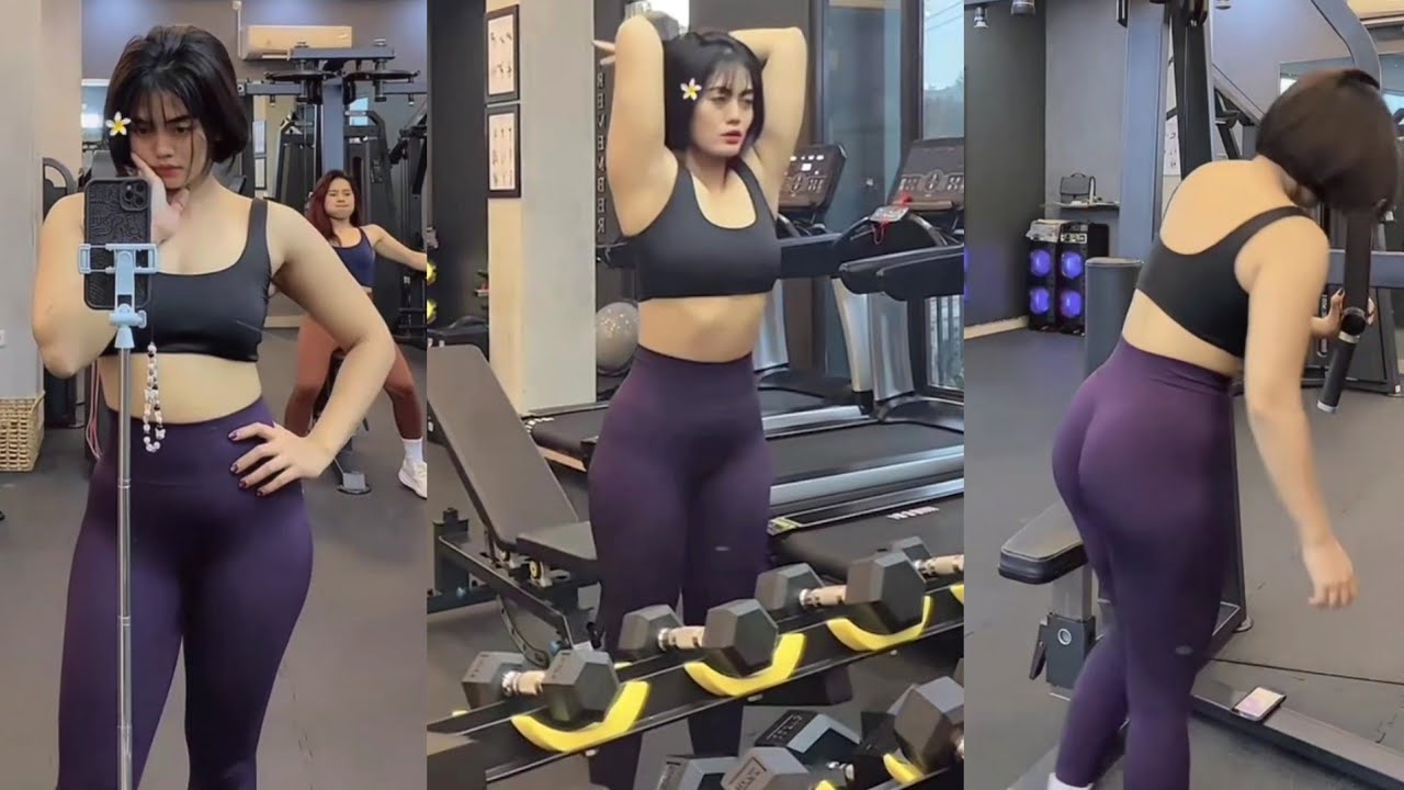 Beautiful Gym Leggings Try On Sportwear Mode Bohay
