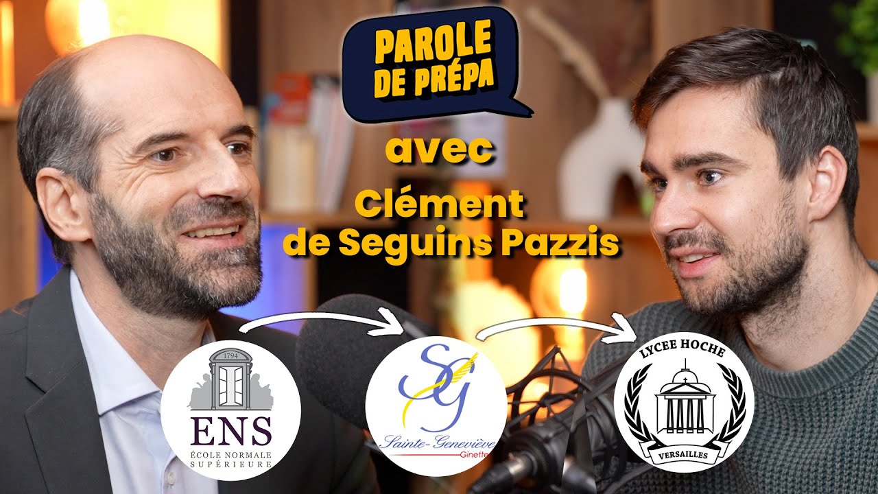 2e à l'ENS Ulm, Major à l'agreg, prof à Ginette et Hoche en MP*, TeSciA : Le parcours de CdSP (#31)