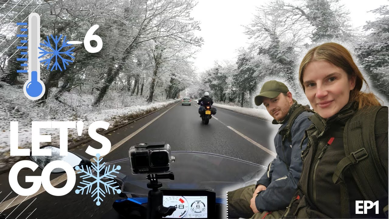 Winter Motorcycle Trip heading to Germany on Suzuki's to visit the CHRISTMAS MARKETS! ❄️ EP:1