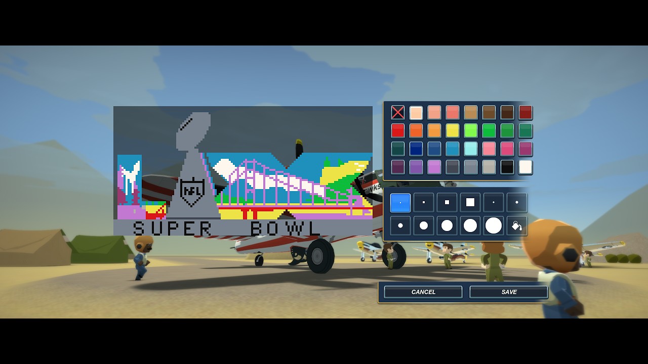 Bomber Crew Super Bowl LX nose art creation #bombercrew #superbowllx #bomberplane #bomber #nfl