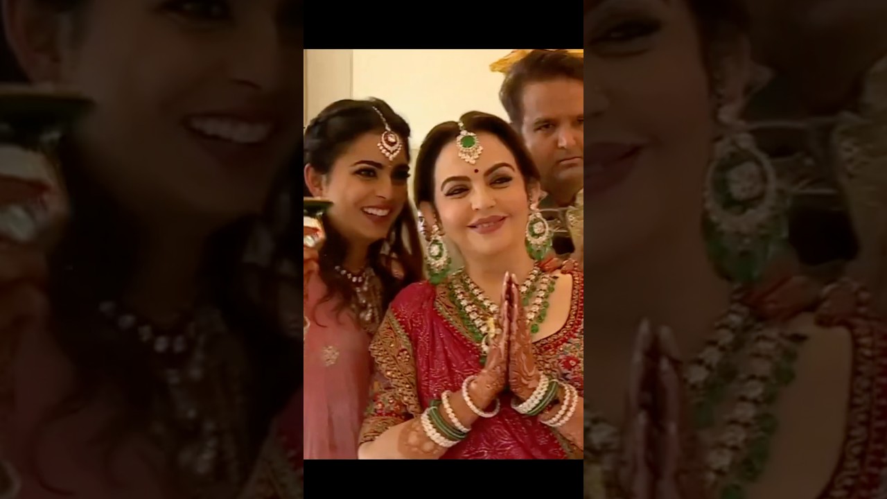 Akash Ambani&rsquo;s Wedding: Cherished Moments with Isha & Nita Ambani 💖