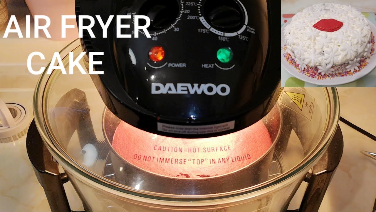 Baking my cake with Daewoo halogen oven