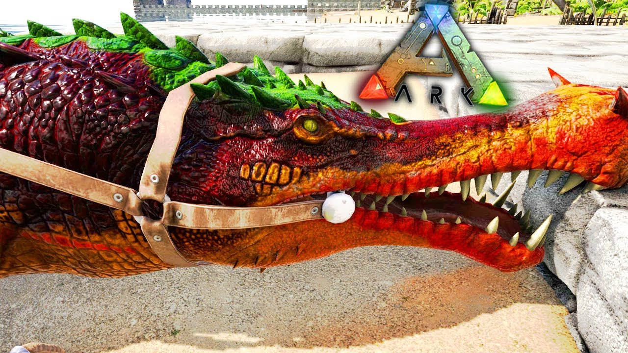 ARK PRIMITIVO #39   Esse SARCOSUCHUS Tá MUITO ROUBADO!