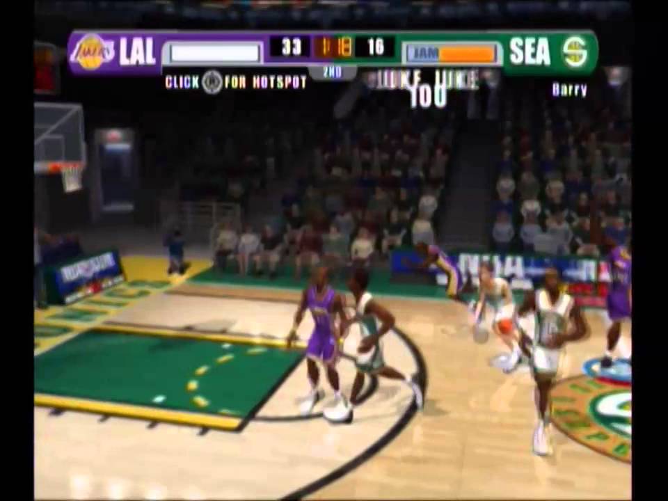 NBA Jam (Xbox) - Jam Tournament (Team 12 [Seattle Sonics])