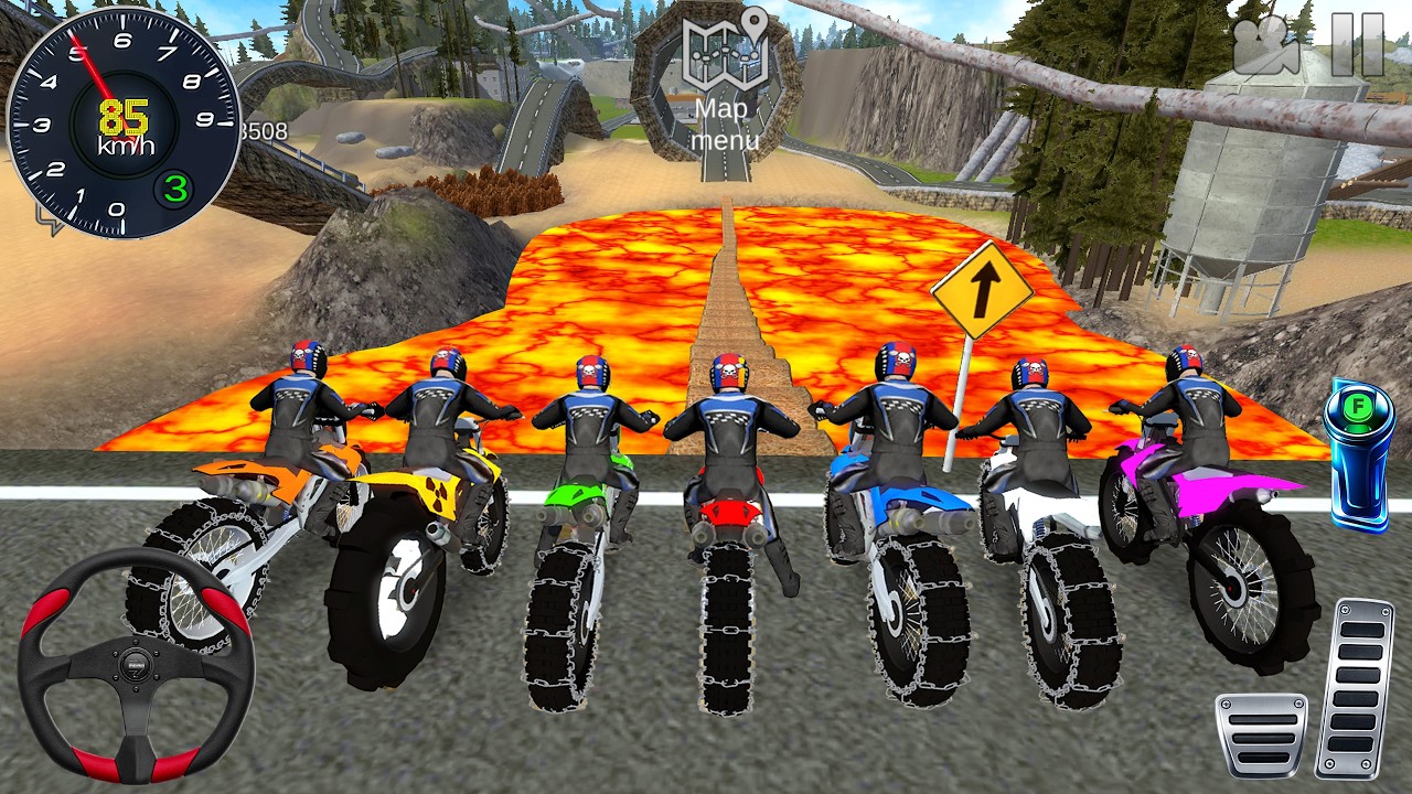 Impossible Dirt Motor Bikes Racing Game #1 - Extreme Driving Motocross Stunts - Android IOS Gameplay