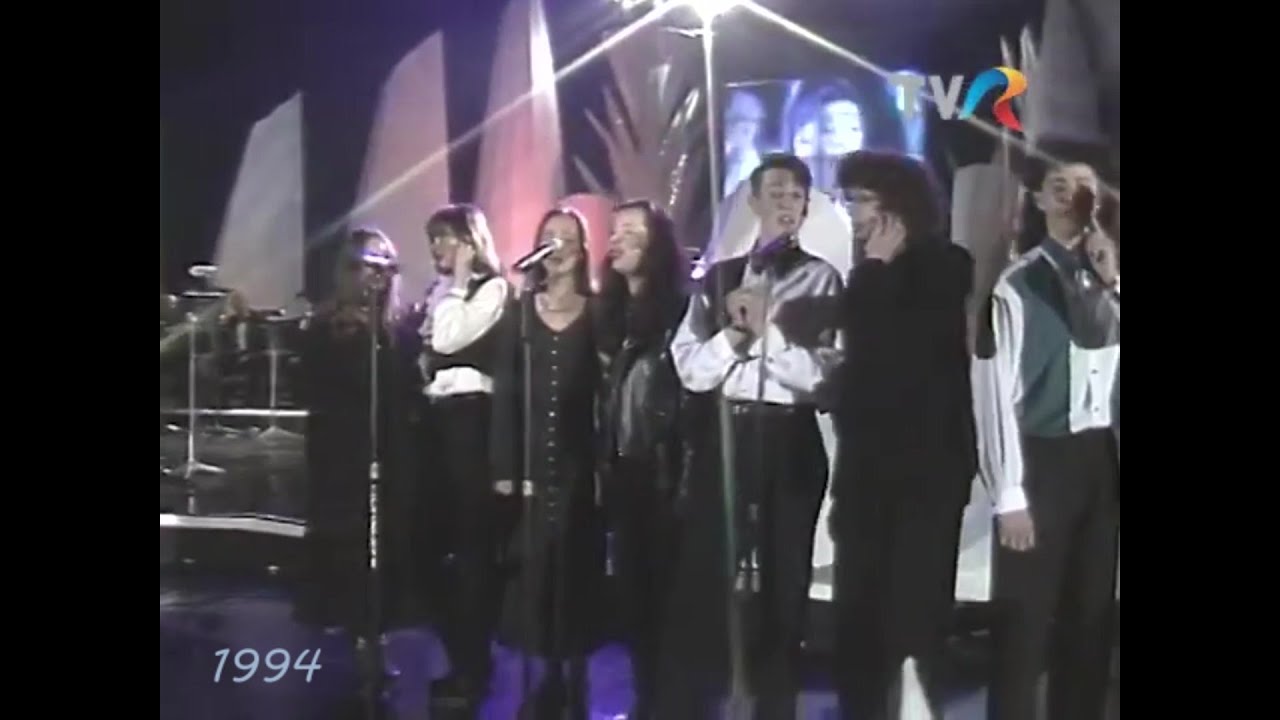 Calin 1st time on TV - Luminita Anghel, SPERANTA, Selectia Nationala Eurovision 94, Sala Polivalenta
