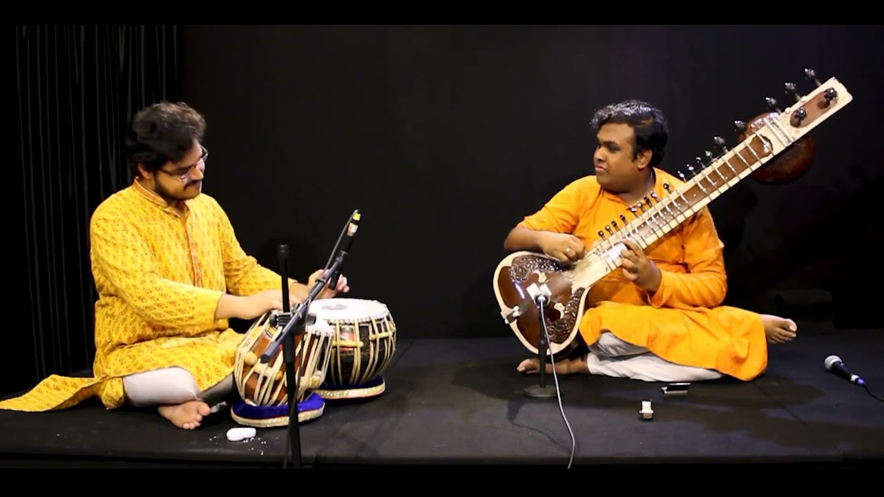 Raag Durga Jhaptaal || Kalyan Mazumdar (Sitar ) || Suprabhat Bhattacharjee (Tabla)