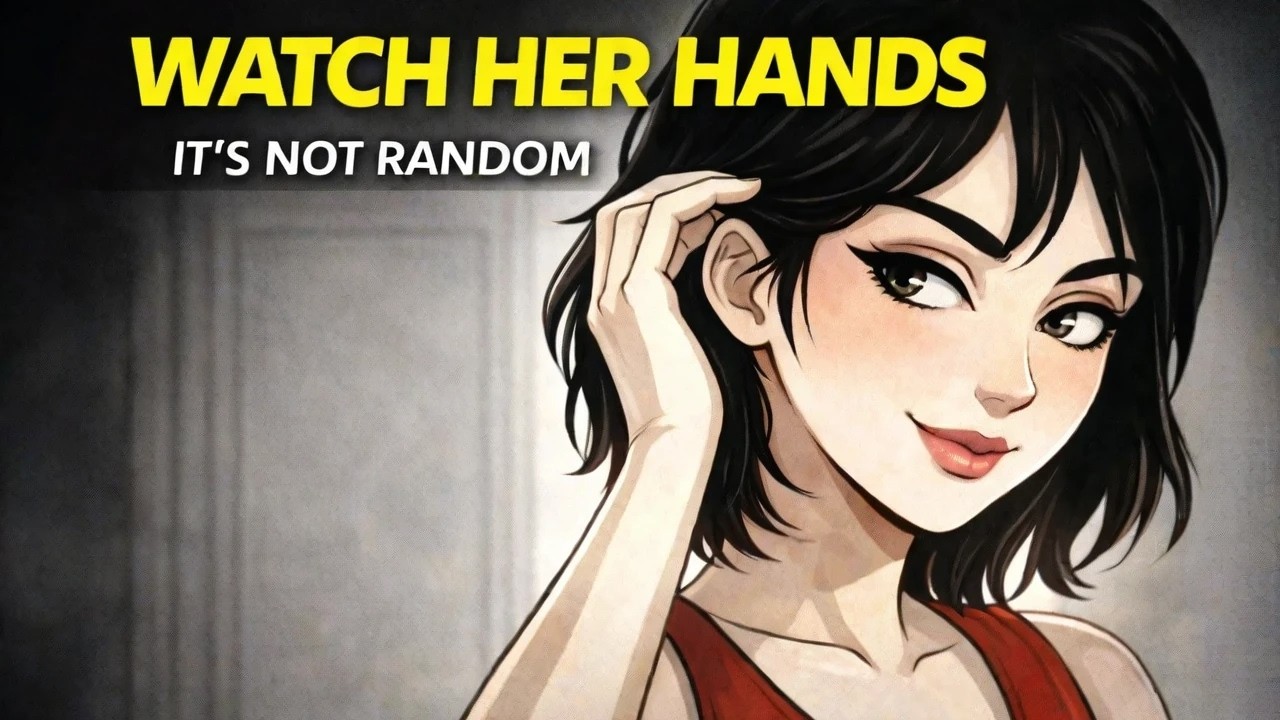 Why She Adjusts Her Hair Around You