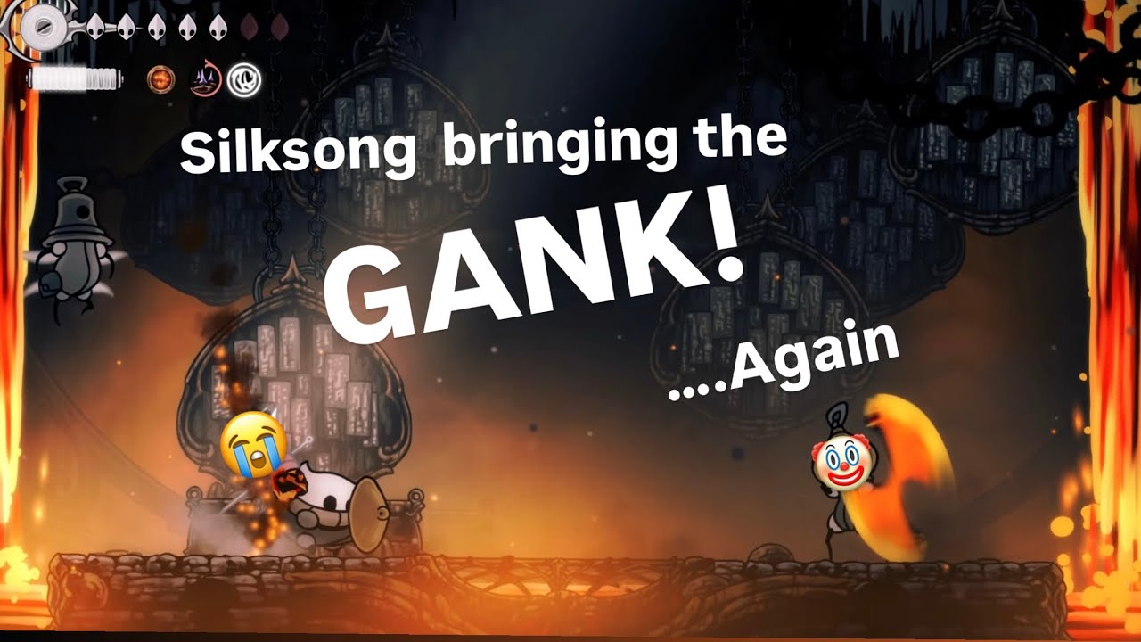Silksong gank fight Forebrothers Signis & Gron