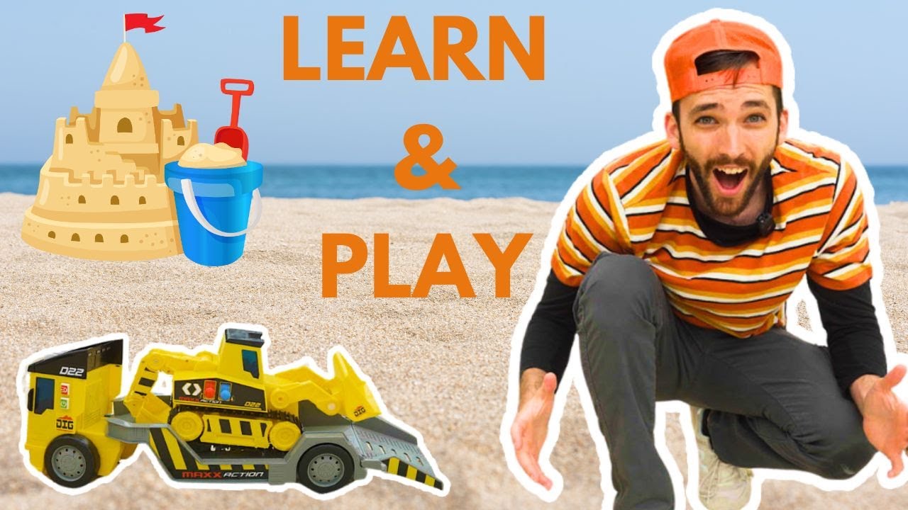 Christian Videos for Kids | Playing with Sand Toys | Toddler Learning Video