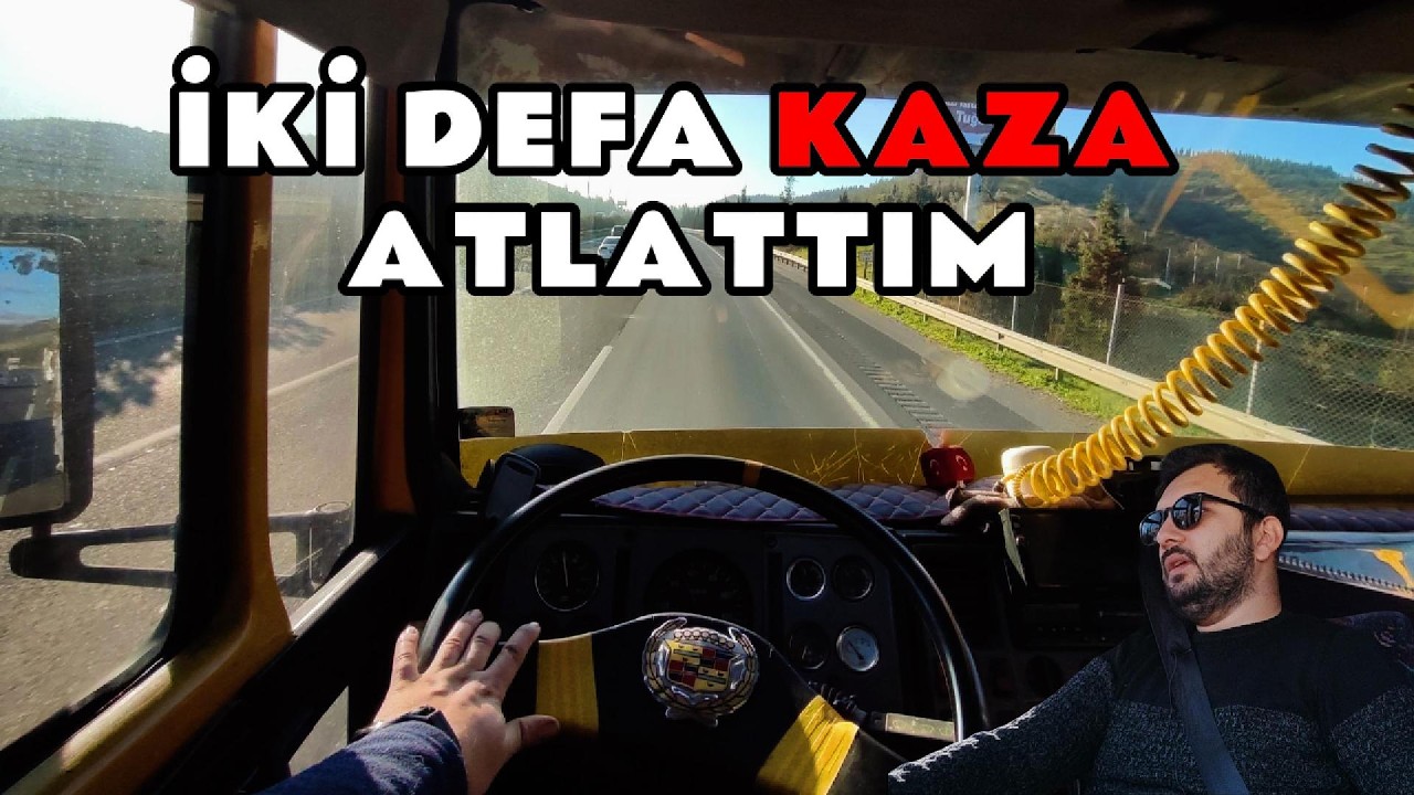 İKİ DEFA KAZA ATLATTIM - İZMİR ANKARA SEFERİ | FORD CARGO 2520