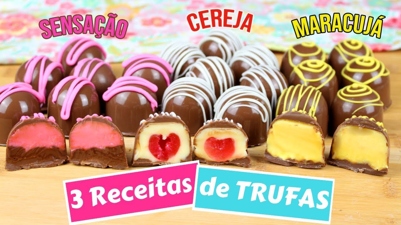 TRUFAS | 3 RECEITAS DE TRUFAS PARA VENDER| CAKEPEDIA