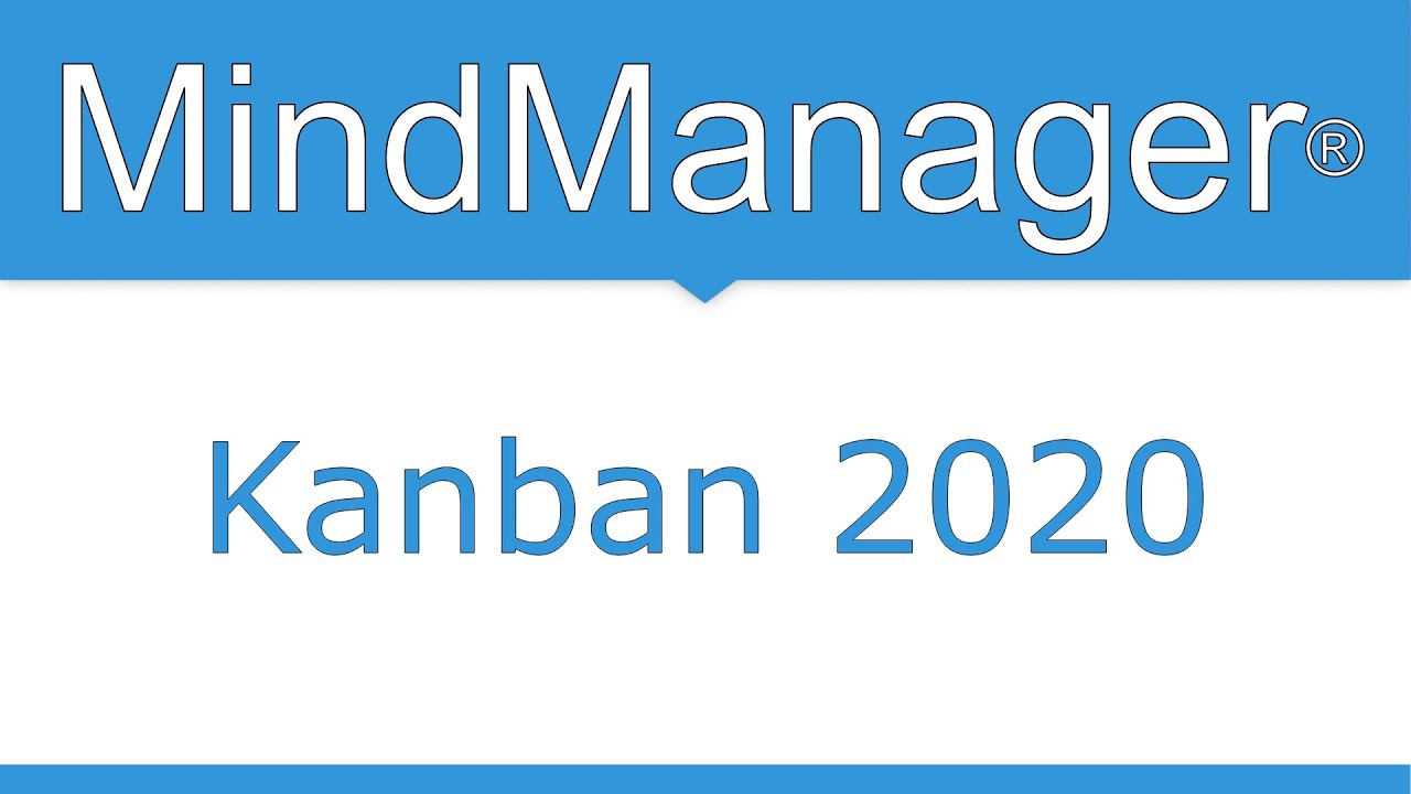 Kanban Methode 2020 mit MindManager