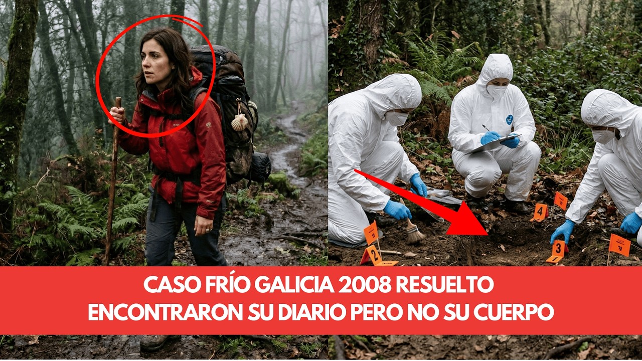 Caso frío Galicia 2008 resuelto - encontraron su diario pero no su cuerpo