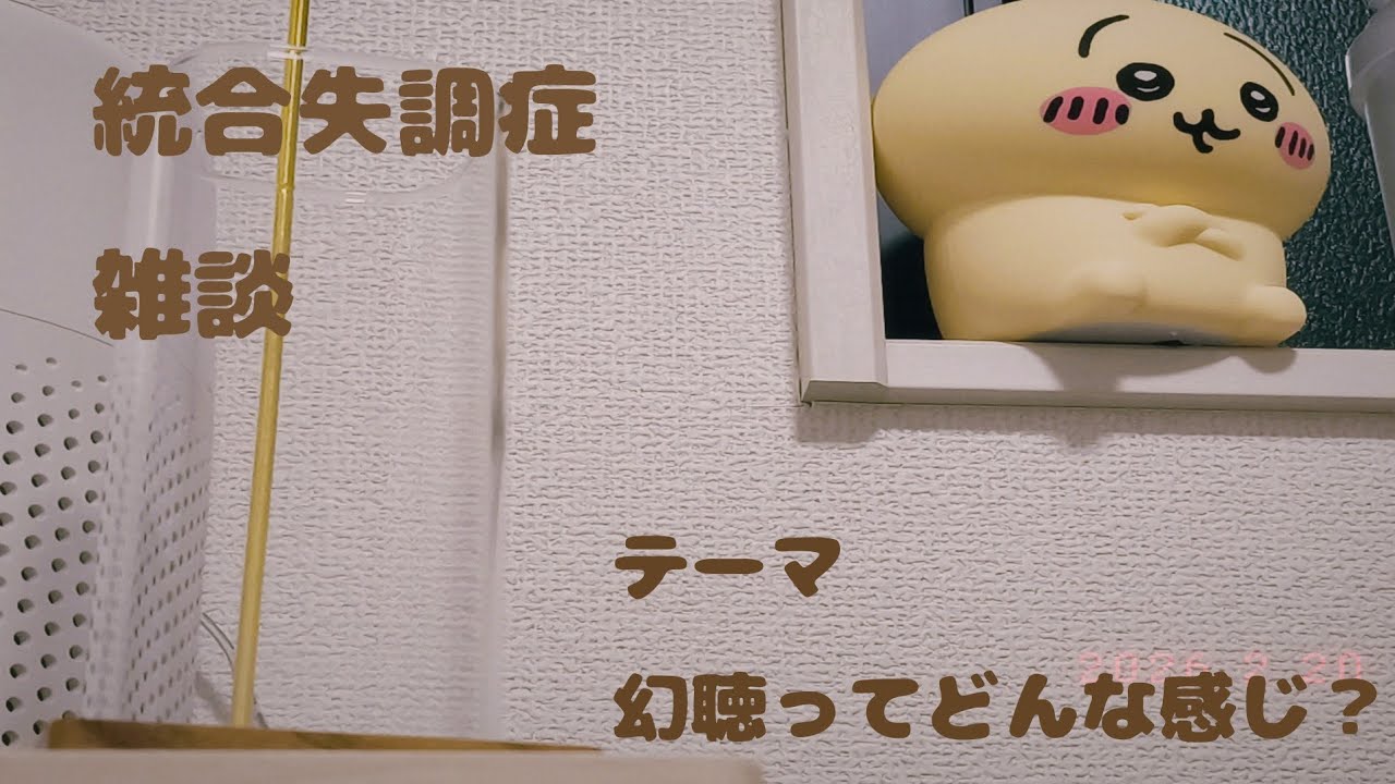 統合失調症 雑談 〜幻聴ってどんな感じ？〜