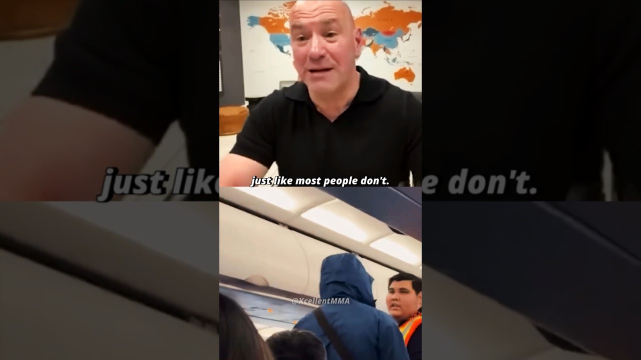 Dana White's shocked Khabib chose to fly on Frontier Airlines