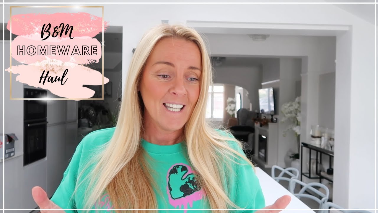 B&M Homeware Haul & Clearing My Clutter in the Office Toni Interior Vlogs