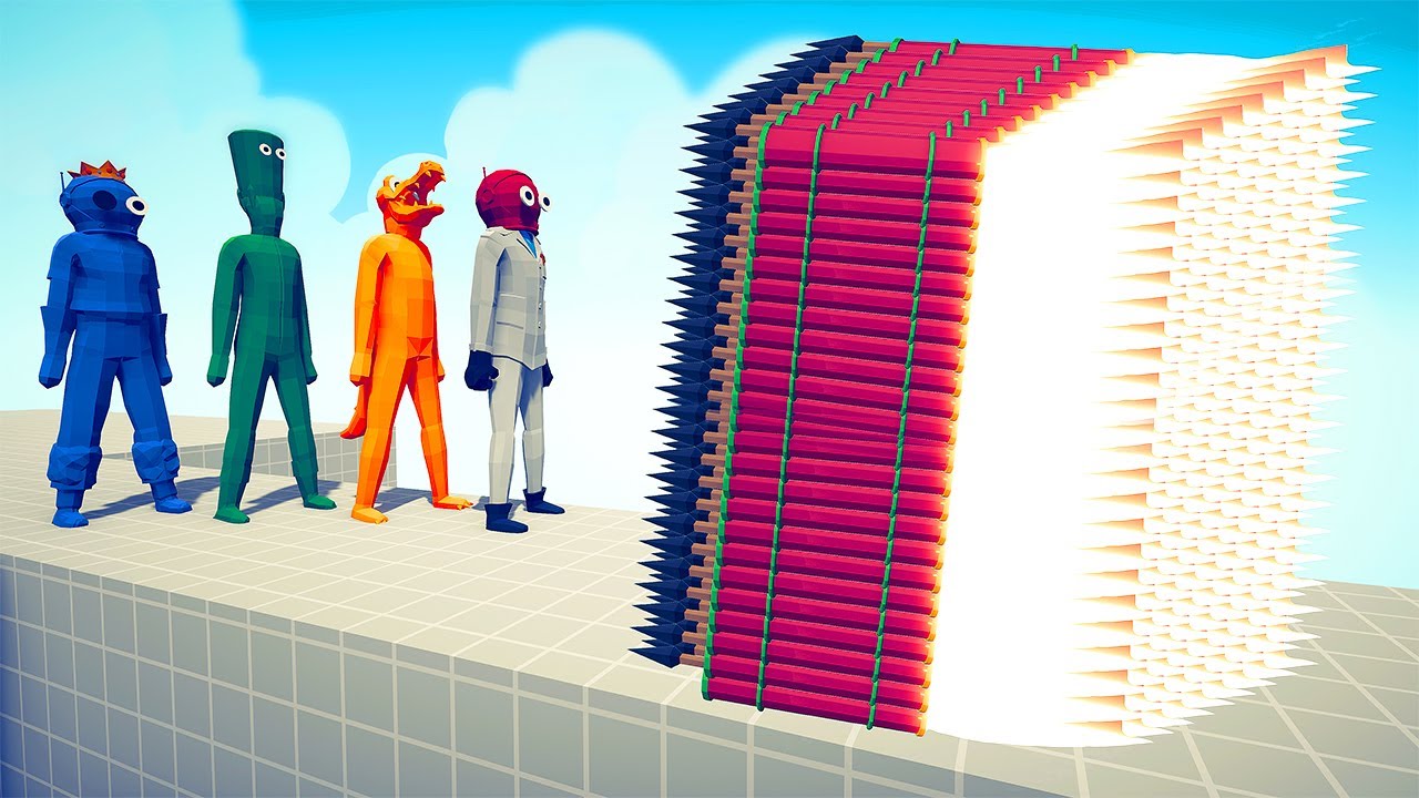 RAINBOW FRIENDS GIANTS vs EVERY GOD - Totally Accurate Battle Simulator TABS