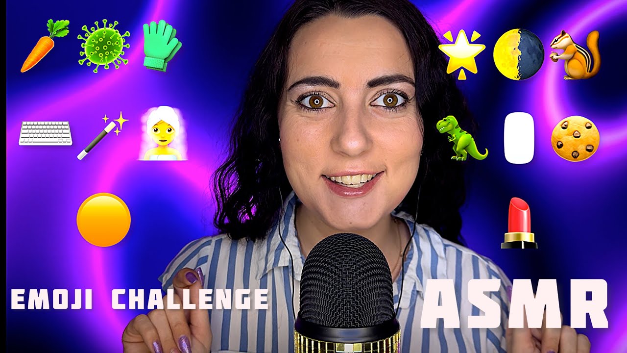 ASMR Emoji Challenge 😴 Guess the Sounds | Whispering, Tapping & Sleep Triggers