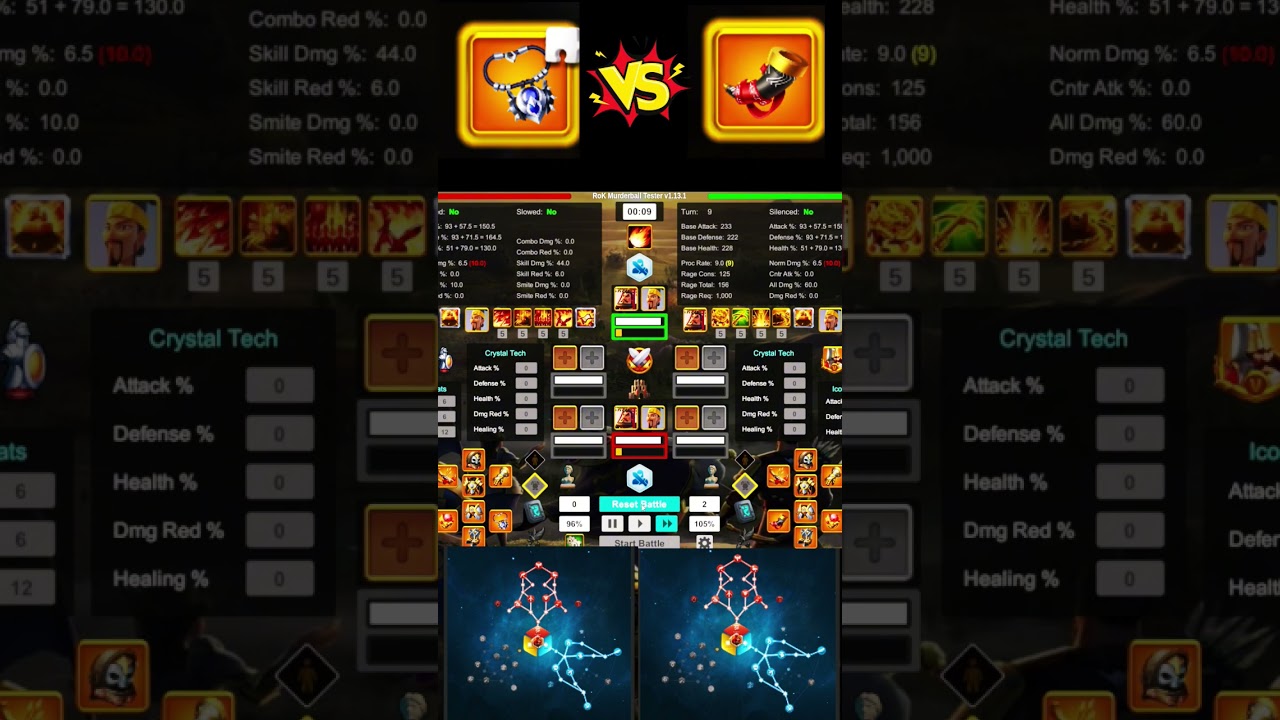 QUAL VOC&Ecirc; ACHA QUE &Eacute; MELHOR CHIFRE OU PINGENTE? #dicasrok #games #rok #riseofkingdoms #gamer