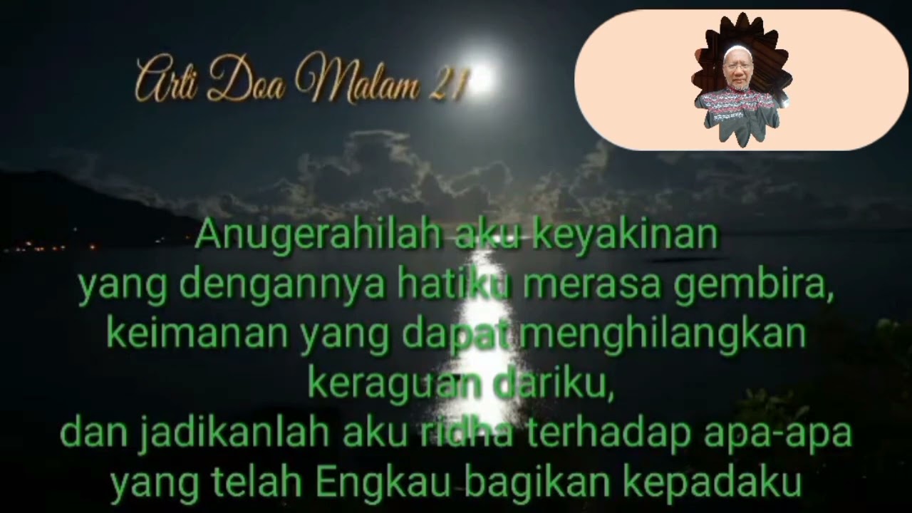 Doa Malam dan Siang 21 Ramadhan - Abi Ali Sukarno