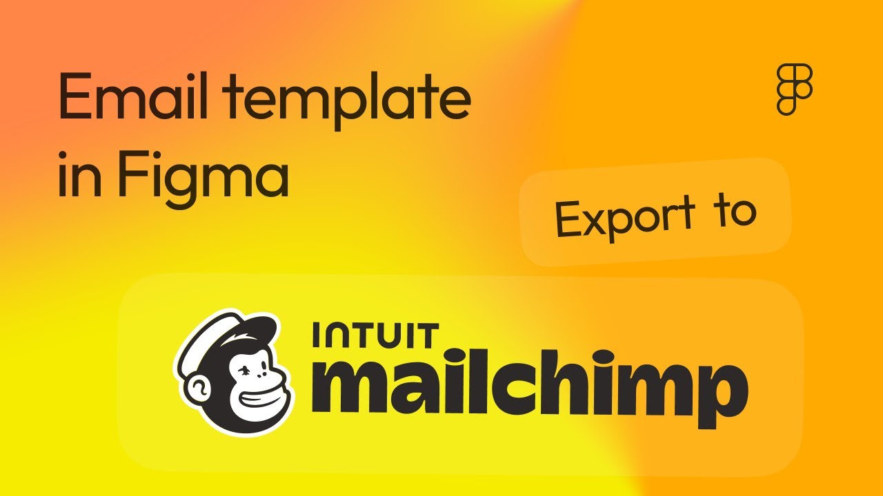 How to export email template from Figma to Mailchimp