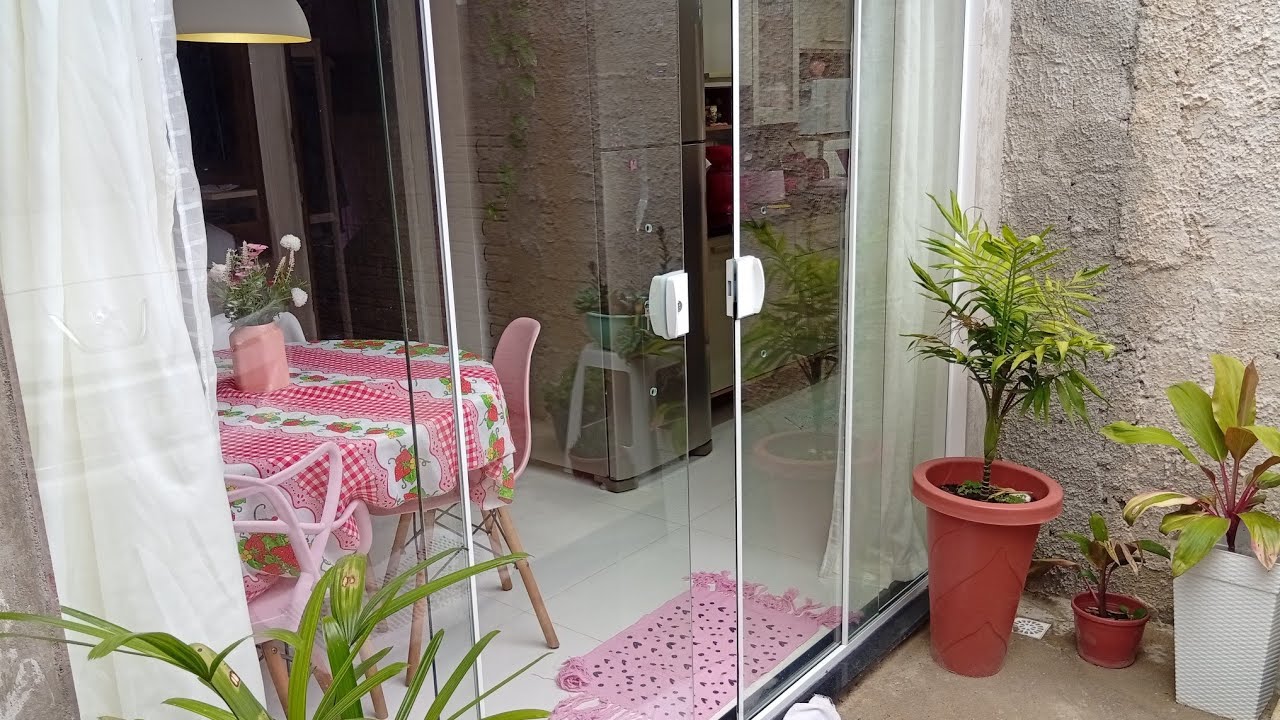 Essa decoração ficou tão bonita 💞que até parece uma casinha de novela 😍