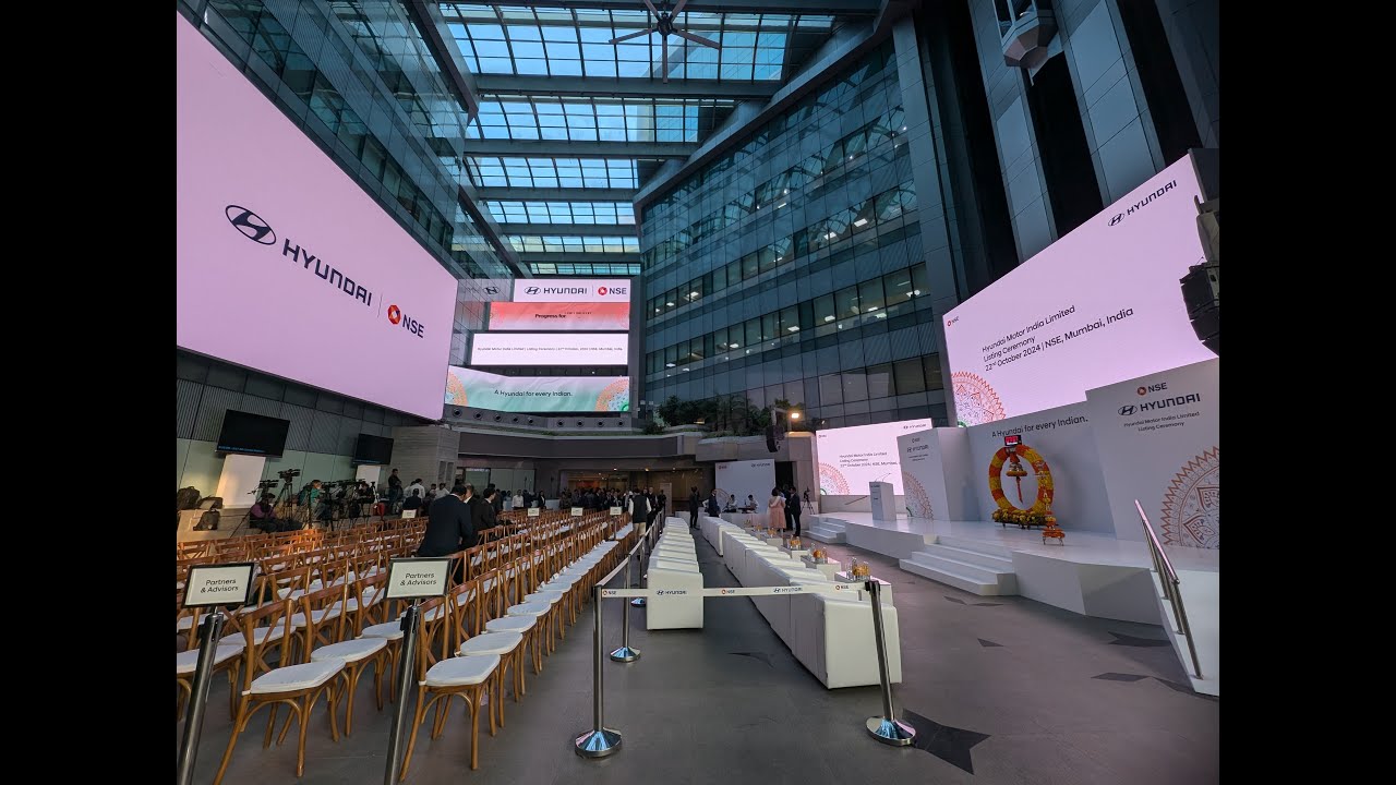 Listing Ceremony of Hyundai Motor India Limited