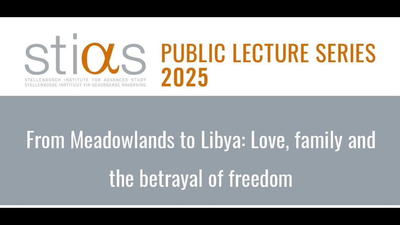 2025 Public Lecture Series: Siphokazi Magadla Full Lecture