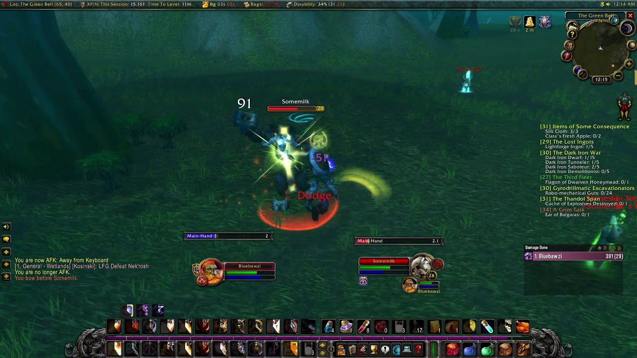Classic WoW | Paladin vs Shaman