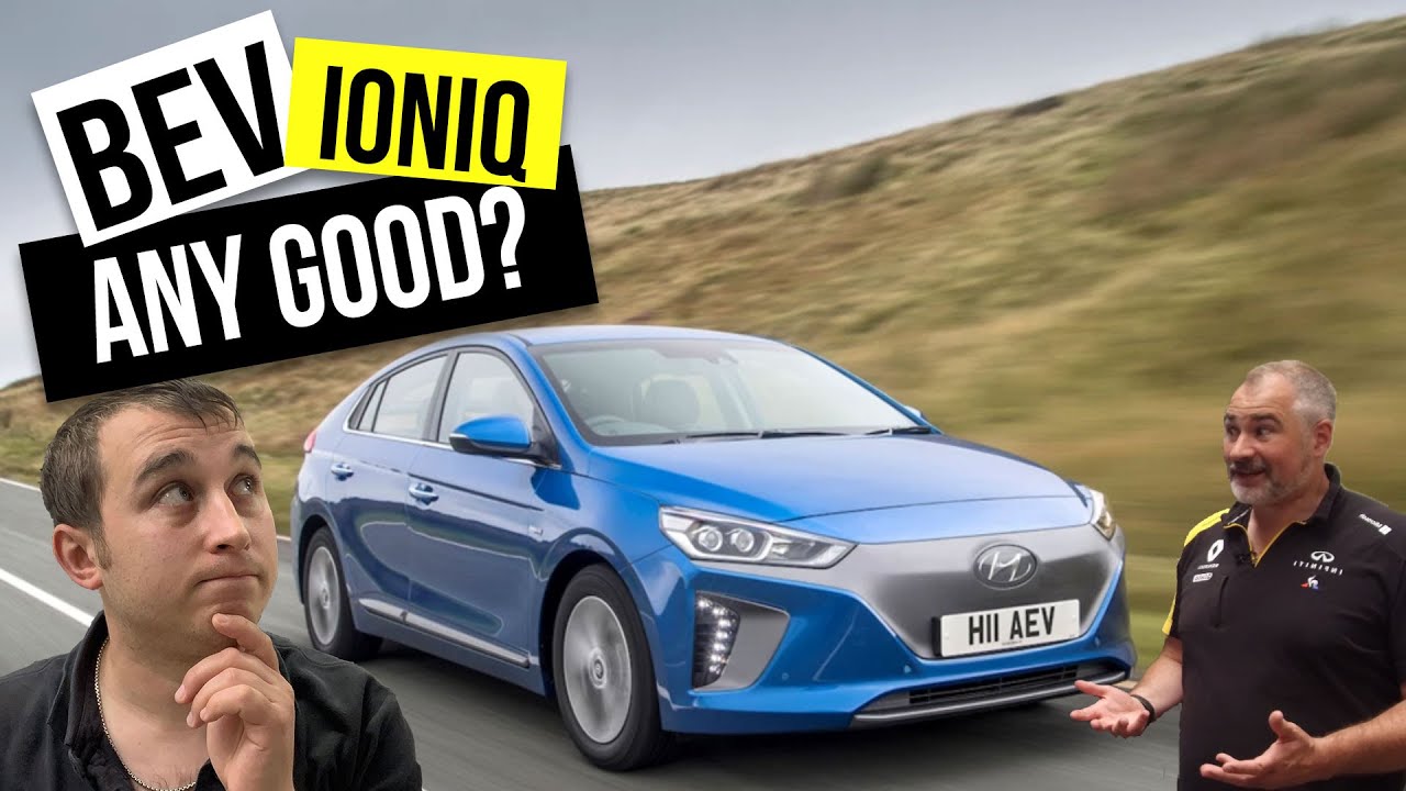 Hyundai Ioniq electric review with a Hyundai dealer in car!