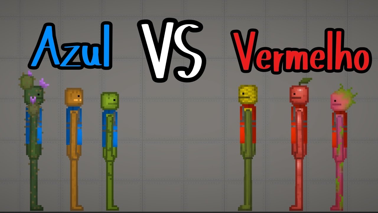 GUERRA NO MELON PLAYGROUND: AZUL VS VERMELHO 