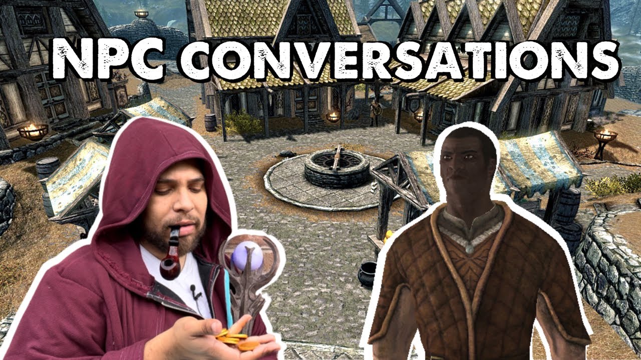Just Two NPCs Talking for 6 Minutes (Skyrim)