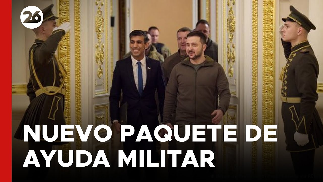 El presidente Volodímir Zelenski se reunió con Rishi Sunak