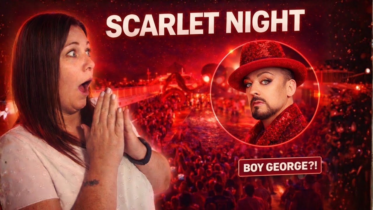 Scarlet Night went CRAZY… and Guess Who Showed Up? Boy George!