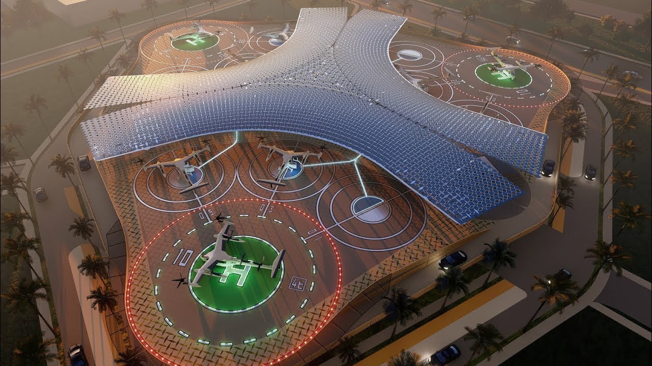 Top 5 Architect designs for an Uber Air Skyport