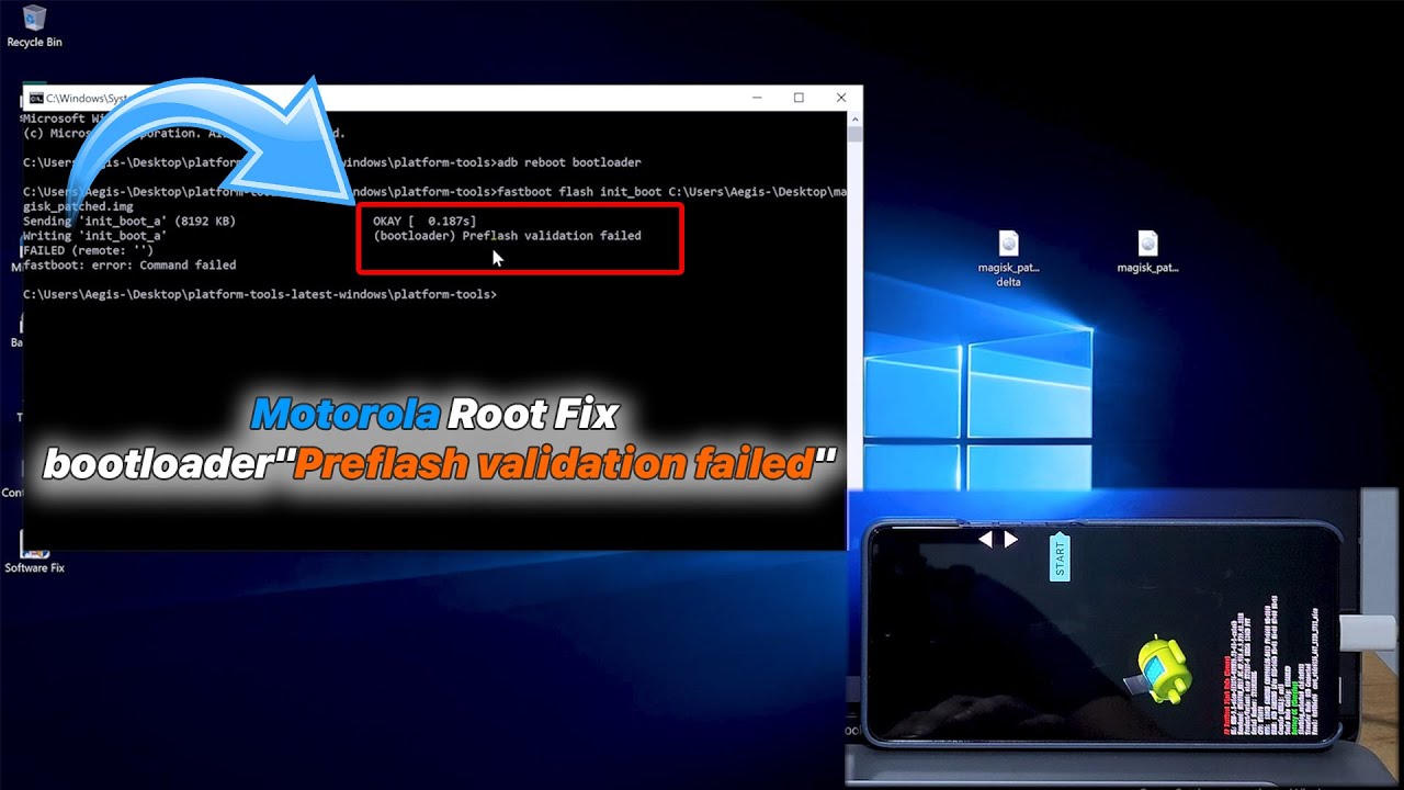 Motorola ROOT Error FIXED 