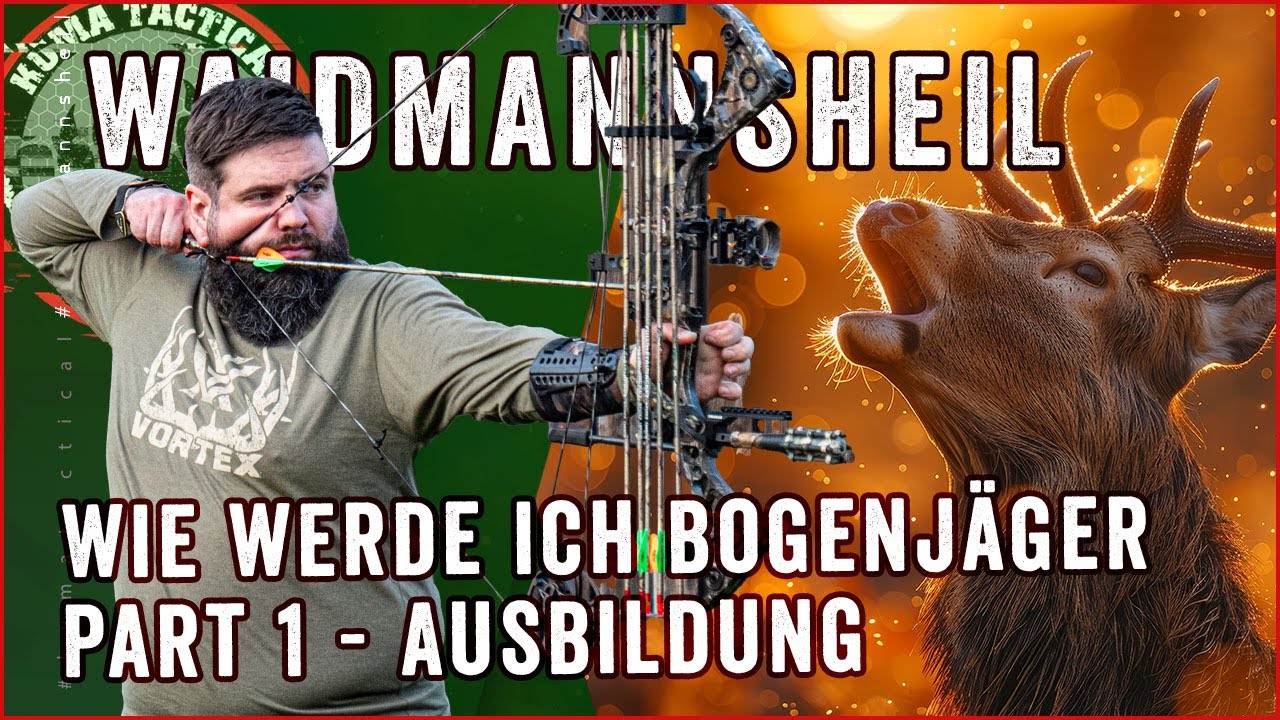 Bogenjagd-Ausbildung beim DBJV: Tag 1 - Wie Werde ich Bogenjäger Teil 1/4 - IBEP Waidmannsheil Jagd