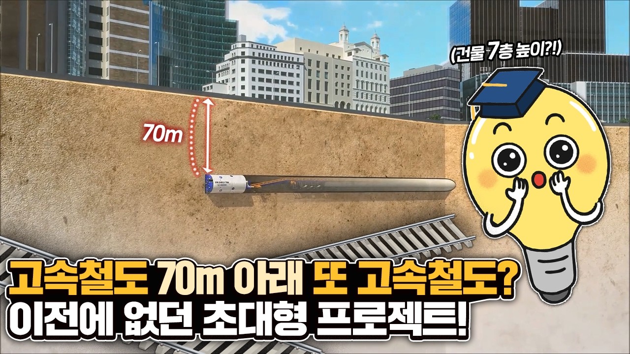 K-건설 비밀병기 '스마트 TBM' 평택~오송 KTX 병목 뚫는다!