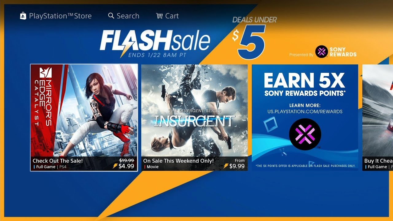 January 2018 | PSN Flash Sale