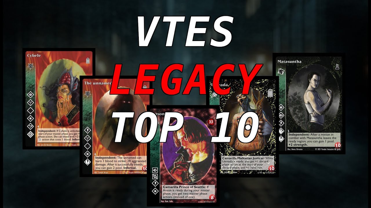 VTES: Top 10 Cripta Legado