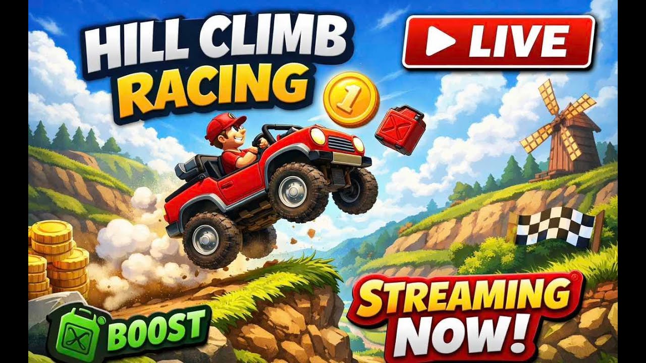 Hill Climb Racing New Car New Map New Record