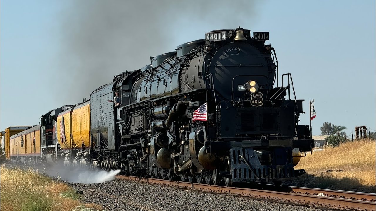 Chasing Big Boy Through NorCal!