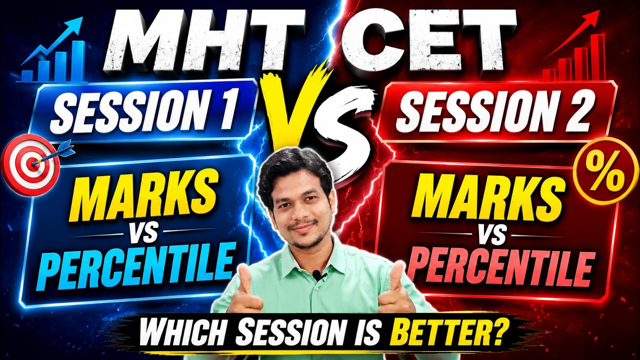 MHT CET Session 2 Marks vs Percentile|Marks vs Percentile MHT CET 2026|Marks vs Percentile|MHT CET |
