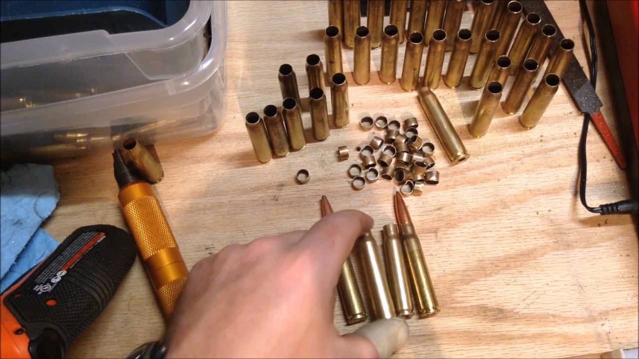 Turn 30 06 brass into 8mm 8x57