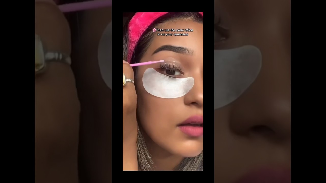 Keratin Lash Lift DIY at home.🥰