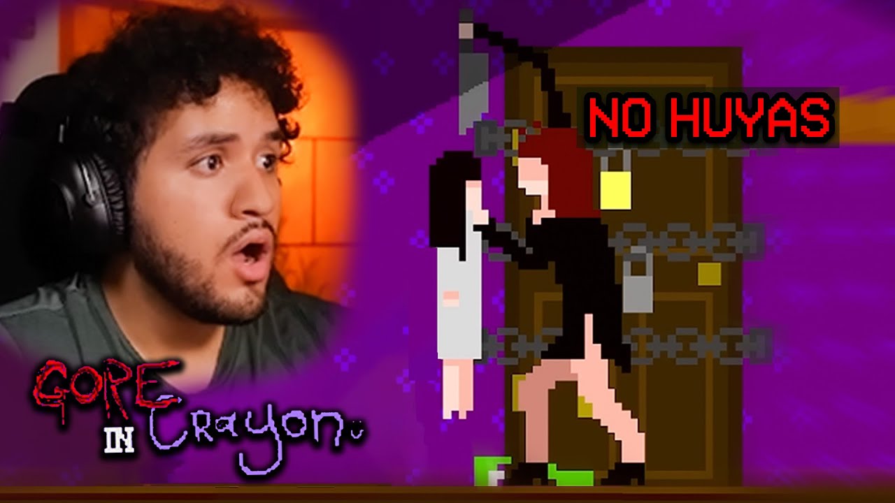 MI MADRE EBRIA no me deja ESCAPAR | GORE CRAYON