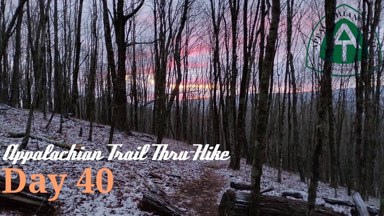 Appalachian Trail Thru-Hike 2024 | Day 40 | Winter's Still Here | Chestnut Knob to Bland